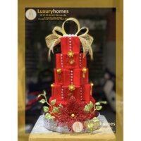 Tháp Bánh khảo nghệ thuật cúng gia tiên, thần tài, thờ Phật | LU