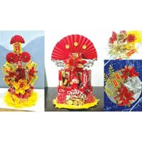 Tháp bánh, nước trang trí lễ Tết, Gia tiên, Cưới hỏi