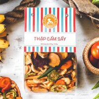 Thập cẩm sấy Langfarm, dòng phổ thông, 450g, bịch, mẫu nhãn kẹp