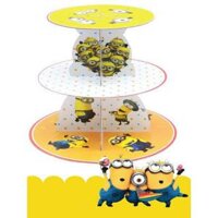 Tháp để bánh cupcake 3 tầng chủ đề minion