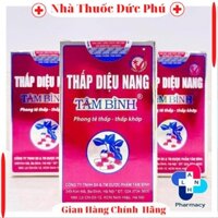 THẤP DIỆU NANG TÂM BÌNH - Viên uống hỗ trợ phong tê thấp, thấp khớp. h h b .