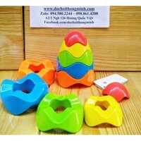 Tháp đồ chơi âm thanh nhựa đẹp dành cho bé