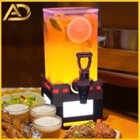 Tháp đựng bia/ Bình đựng coctial / Bình đựng nước trái cây, trà sữa có đèn LED phát sáng