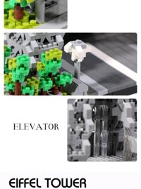 Tháp Eiffel - Eiffel Tower ( Lego Architecture )