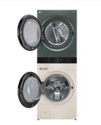 Tháp giặt sấy LG WashTower Inverter giặt 14 kg - sấy 10 kg WT1410NHEG mới 100% chính hãng