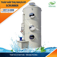 Tháp Hấp Thụ Bằng Nhựa PP D2200 mm