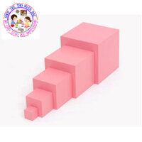 Tháp hồng 5 bậc Montessori (Toddler Pink Tower)