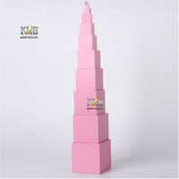 Tháp Hồng montessori Pink Tower