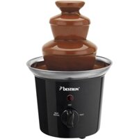 THÁP PHUN SOCOLA 3 TẦNG BẰNG THÉP KHÔNG GỈ - BESTRON Schokobrunnen.