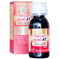 Thập toàn đại bổ A.T, Bồi bổ khí huyết, cơ thể suy nhược, thiếu máu, kém ăn