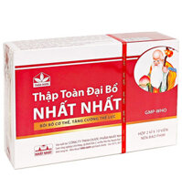 Thập Toàn Đại Bổ Nhất Nhất, giúp bồi bổ khí huyết, trị suy nhược cơ thể, thiếu máu