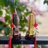Tháp Văn Xương 9 tầng trang trí bàn làm việc - T0004