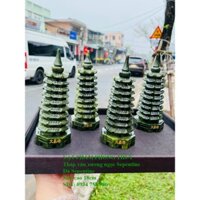 Tháp văn xương ngọc đá serpentine