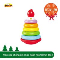 Tháp xếp chồng hình cây nến ngọt ngào Winfun 000774