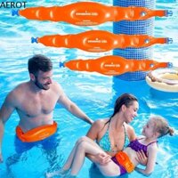 Thắt lưng bơi bơm hơi AEROT, Đai phao phao bơi Hỗ trợ huấn luyện bơi lội, Thiết bị bơi lội thể thao dưới nước Dây thắt lưng nổi công thái học chống thấm nước Trẻ em và người lớn