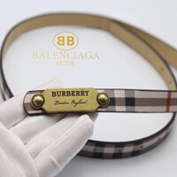 Thắt Lưng Burberry Hàng Có Sẵn Thắt Lưng Unisex Quà Tặng Sinh Nhật Mới