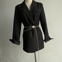 Thắt lưng Chanel4689 Nữ Phong cách mới Hot Diamond Letter Trang trí phù hợp với Dây thắt lưng