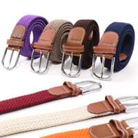 Thắt lưng chun golf Nam Nữ nhiều màu co giãn tốt không cần đục lỗ TD023