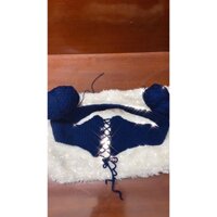 thắt lưng corset bằng len