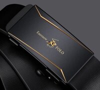 Thắt Lưng Da Nam Cao Cấp, Dây Nịt Nam Da Bò 2 lớp, Full hộp đựng cao cấp, BH 12 tháng - Vàng M1
