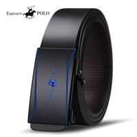 Thắt Lưng Da Nam Cao Cấp, Dây Nịt Nam Da Bò 2 lớp, Full hộp đựng cao cấp, BH 12 tháng - Xanh M1