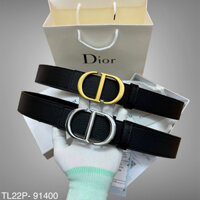 Thắt lưng da nam dây da Pu sần trơn mặt đúc logo chữ CD bản 4cm đơn giản đi học/ công sở cao cấp TL22P