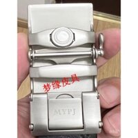 Thắt lưng da nam khóa tự động bằng thép mangan, đầu khóa đơn giản cho doanh nhân và thanh niên, không có dây đai, phụ kiện khóa cơ thể