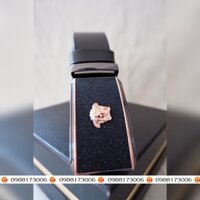 Thắt lưng da nam khoá tự động mặt VERSACE thời thượng