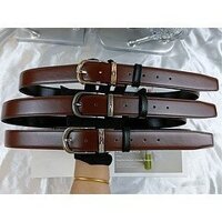 Thắt lưng da thật Tommy phong cách mới, màu đen, đơn giản, trọn gói, bò thời trang, khóa trang trí. Dành cho nữ