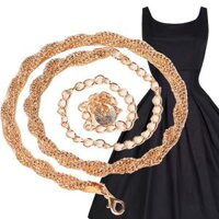 Thắt lưng đai váy kim loại chuỗi dễ thương TTL228