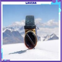 Thắt Lưng Dây Nịt Hàng Hiệu Da Bò Dập Vân Cá Sấu Khóa Tự Động Chữ Z LAVIAA A 14