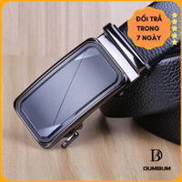 Thắt Lưng Dây Nịt Nam Da 2 Lớp Khóa Tự Động Phiên Bản Hàn Đơn Giản Sang Trọng Bền Bỉ DT138