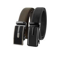Thắt Lưng Dây Nịt Nam Da Bò Thật Phong Cách Sang Trọng Cổ Điển Thương Hiệu PABNO -  40400002 - Nâu