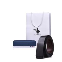 Thắt lưng ,  dây nịt nam đục lỗ loại 1 có hộp đựng + túi tặng kèm làm quà tặng