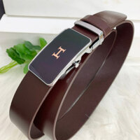 Thắt lưng dây nịt nam khóa lăn công sở cao cấp bản 3,5cm