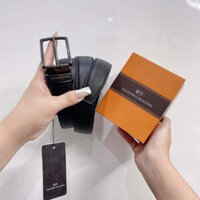 Thắt lưng dây nịt nam xỏ lỗ gài lỗ Valentino Creations Malaysia pin belt men fulbox