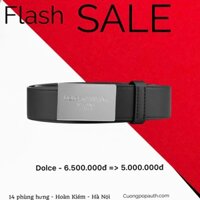 THẮT LƯNG DOLCE MẶT BẠC TRÁNG GƯƠNG BC3624 B5382