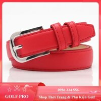 Thắt lưng golf nữ thể thao chất da cao cấp shop GOLF PRO TL035