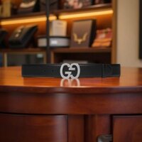 THẮT LƯNG GUCCI MẶT BẠC 7458260YA0N1000