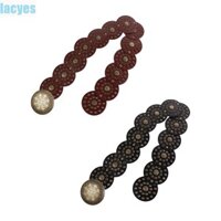 Thắt lưng khóa tròn LACYES, Thắt lưng rỗng Y2K bằng kim loại, Punk Da PU Phong cách Baroque Dây thắt lưng Khóa kim loại Quần jean trang trí