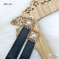 THẮT LƯNG MẶT VUÔNG GẮN NGỌC-B057