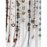 Thắt lưng mỏng đa năng đơn giản cho phụ nữ với trang trí dây thừng cho váy, thắt lưng da màu be có nút