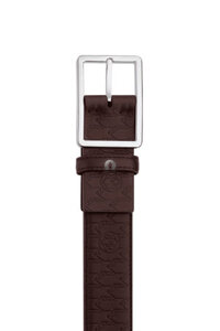 Thắt lưng Montblanc Signature Brown Leather Belt MB112950