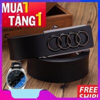 Thắt Lưng Nam Audi + Tặng Đồng Hồ Nam