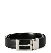 Thắt Lưng Nam Bally Seret Black Leather 35mm 'Black'