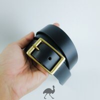 Thắt lưng nam bản nhỏ 2.8 cm Khoá đồng đúc cổ điển BF4D (Rộng dây 2.8cm)