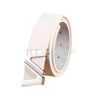 Thắt lưng nam cao cấp HT Sports, dây nịt nam khóa đinh thiết kế trẻ trung, sang trọng phù hợp mọi lứa tuổi - TLAA-Trắng