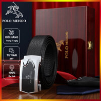 Thắt Lưng Nam Cao Cấp Polo Meisdo TL19 Kèm Hộp Sang Trọng