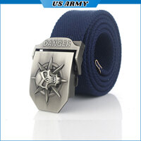 Thắt Lưng Nam Cao Cấp Vải Dù Bền Bỉ, Mặt Khóa Tự Động U859 US ARMY Phong Cách Lính Mỹ -HÀNG CHÍNH HÃNG - xanh ngọc