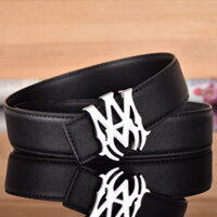 Thắt lưng nam công sở da bò cao cấp Amiri Casual Armani